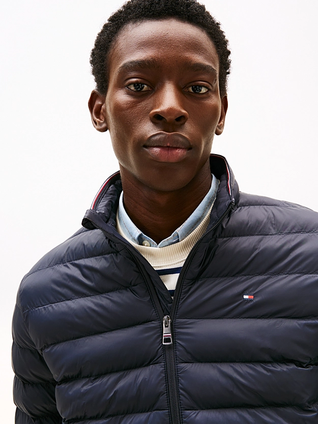 Ανδρικό Μπουφάν Navy Μπλε Tommy Hilfiger MW0MW39990-DW5