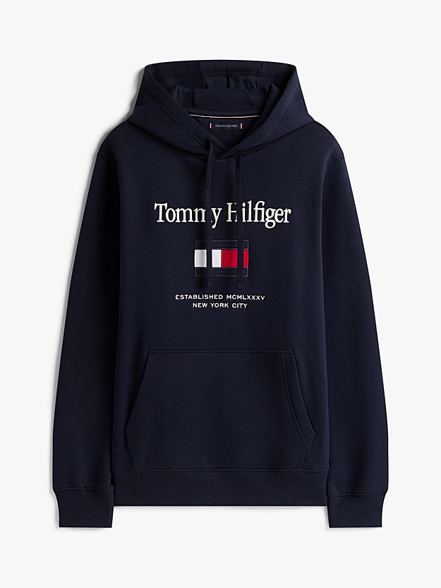 Ανδρικό Φούτερ Navy Μπλε Tommy Hilfiger MW0MW42735-DW5