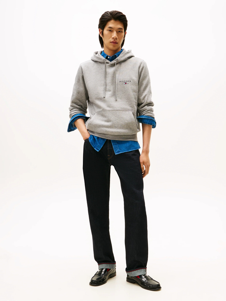 Ανδρικό Φούτερ Γκρι Tommy Hilfiger MW0MW41429-P91