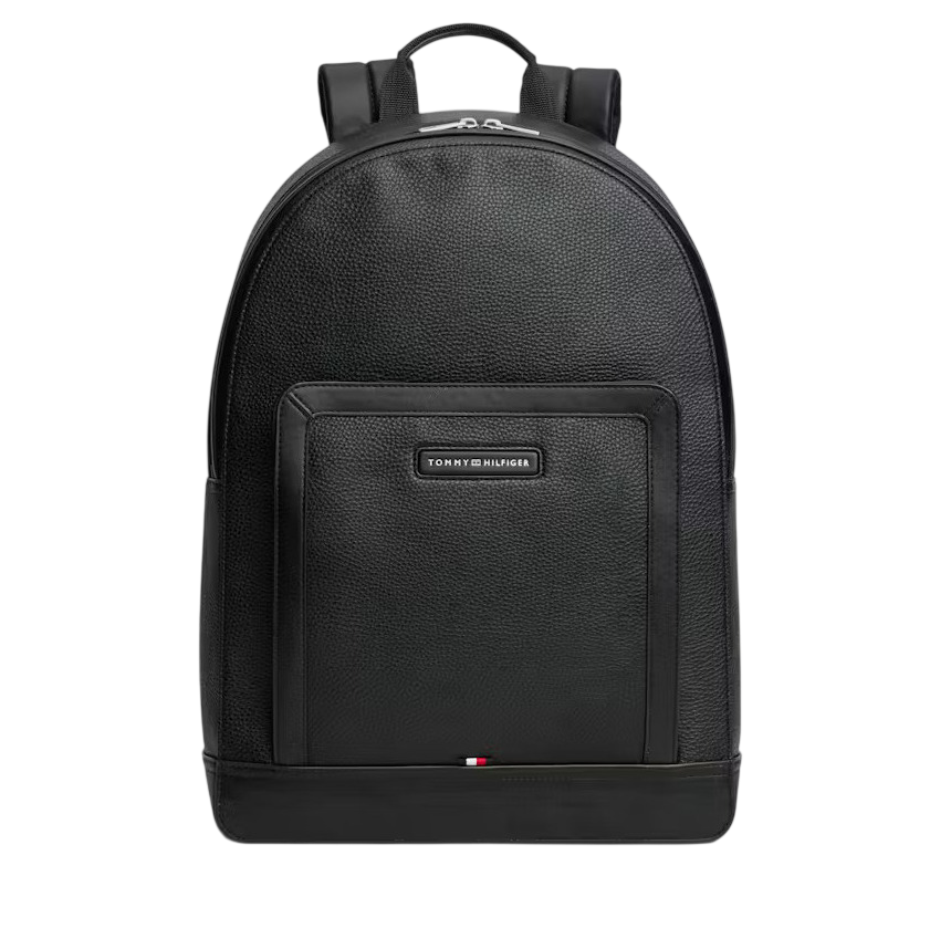 Ανδρική Τσάντα Πλάτης Μαύρη Tommy Hilfiger AM0AM13983-BDS