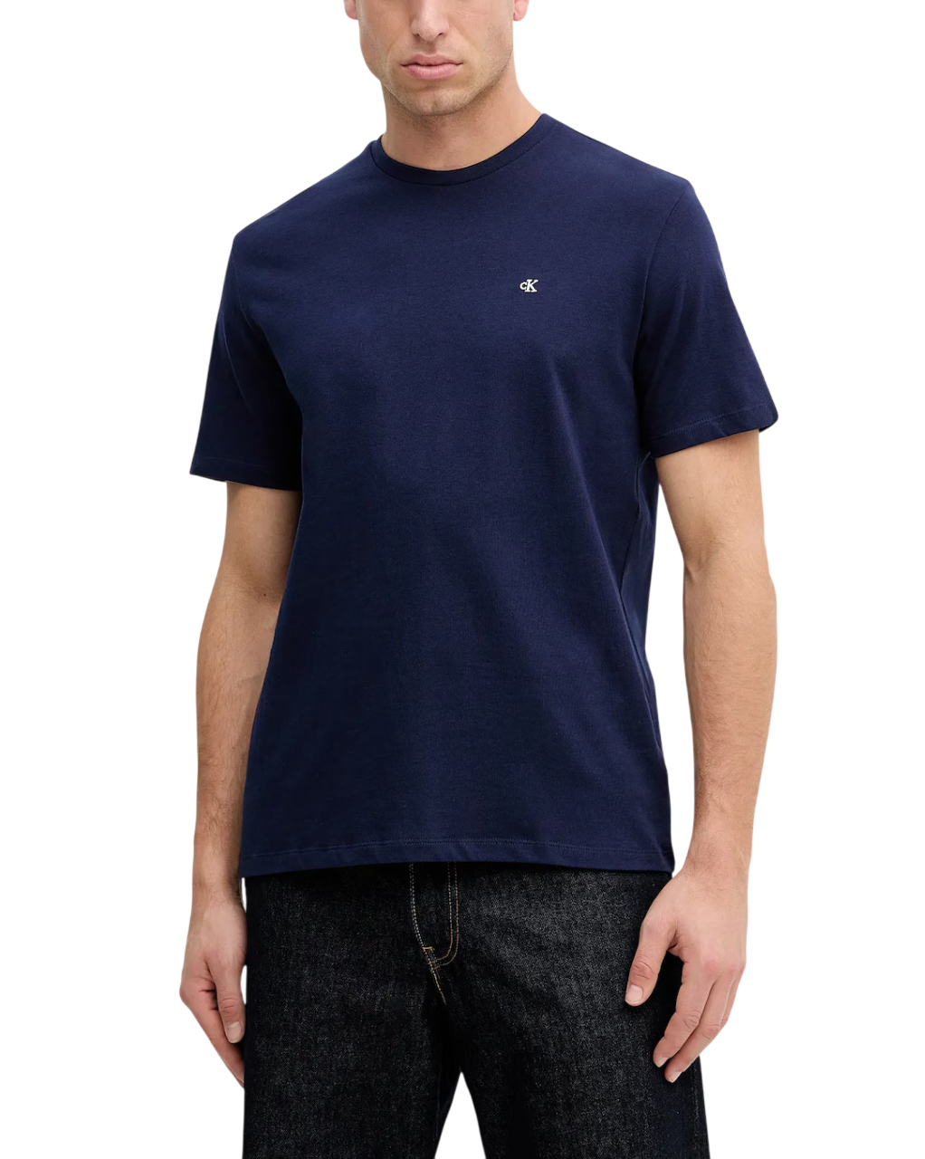 Ανδρικό Monogram T-shirt Navy Μπλε Calvin Klein LV04RD254G-WFW