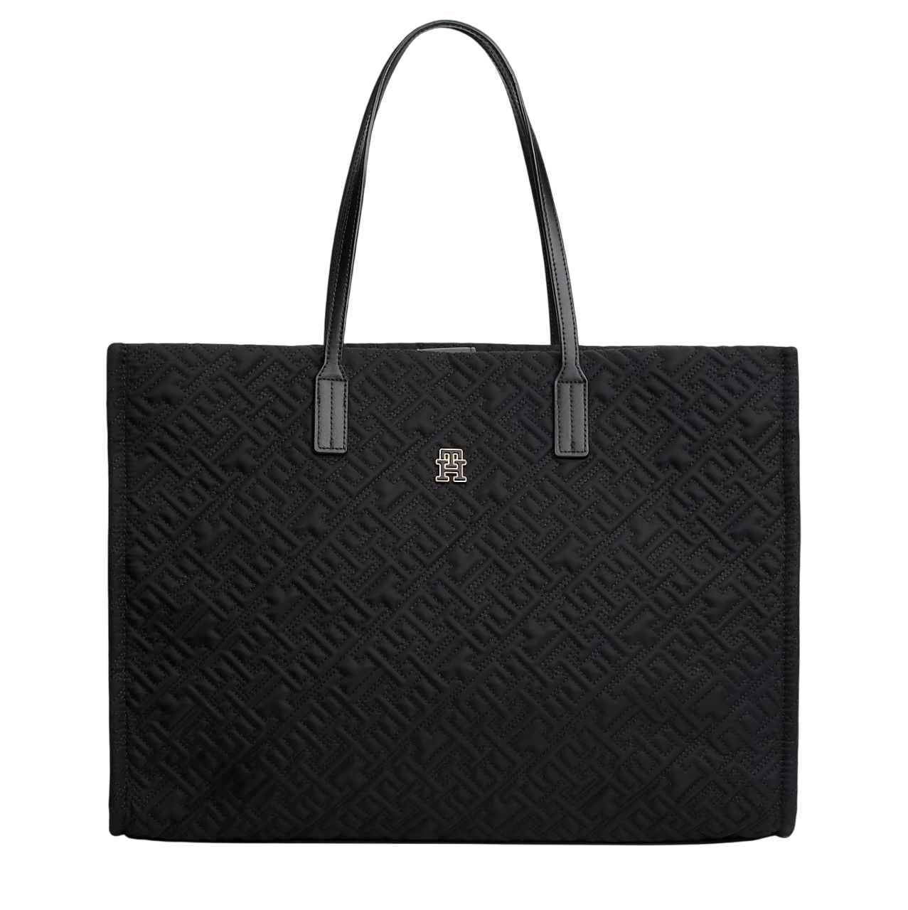 Γυναικεία City Tote Τσάντα Μαύρη Tommy Hilfiger AW0AW18163-BDS