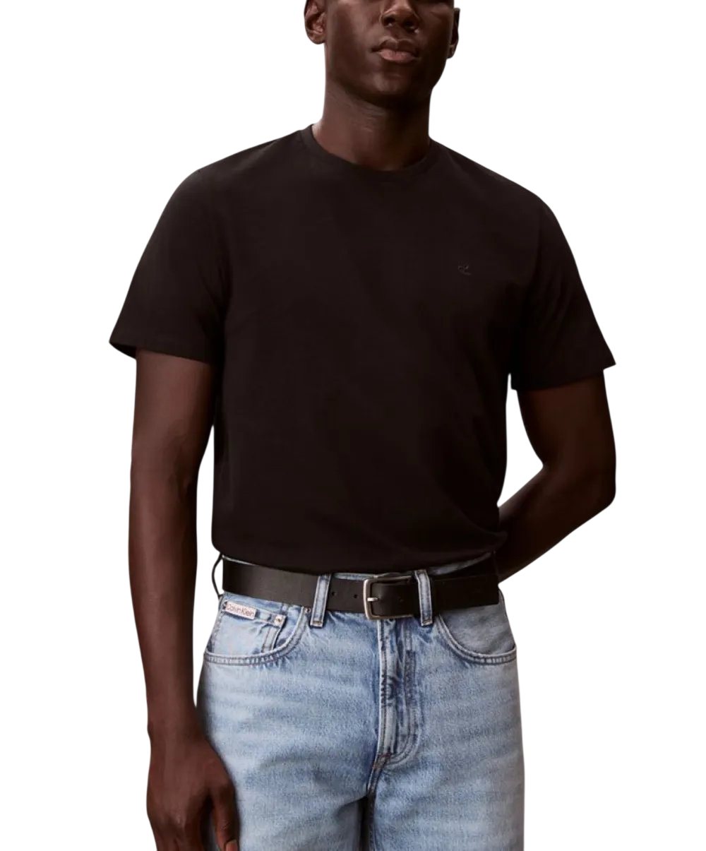 Ανδρικό Monogram T-shirt Μαύρο Calvin Klein LV04RD254G-UB1