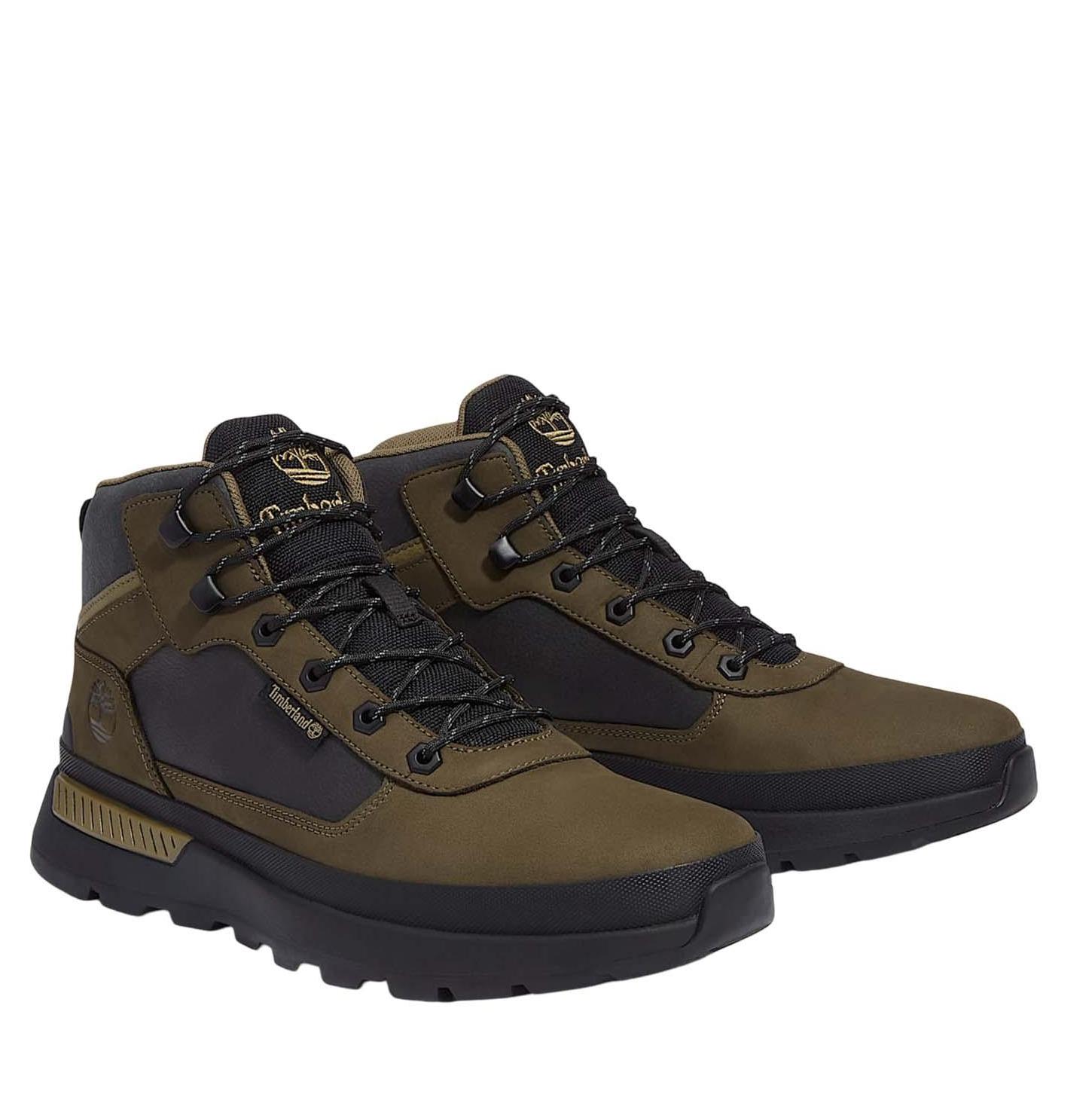 Ανδρικά Δερμάτινα Field Trekker Mid Μποτάκια Καφέ Timberland TB0A6DPS-A4K