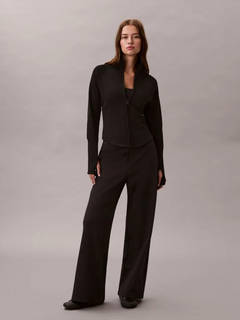 Γυναικείο Παντελόνι Φόρμας Μαύρο Calvin Klein LV044E622G-UB1