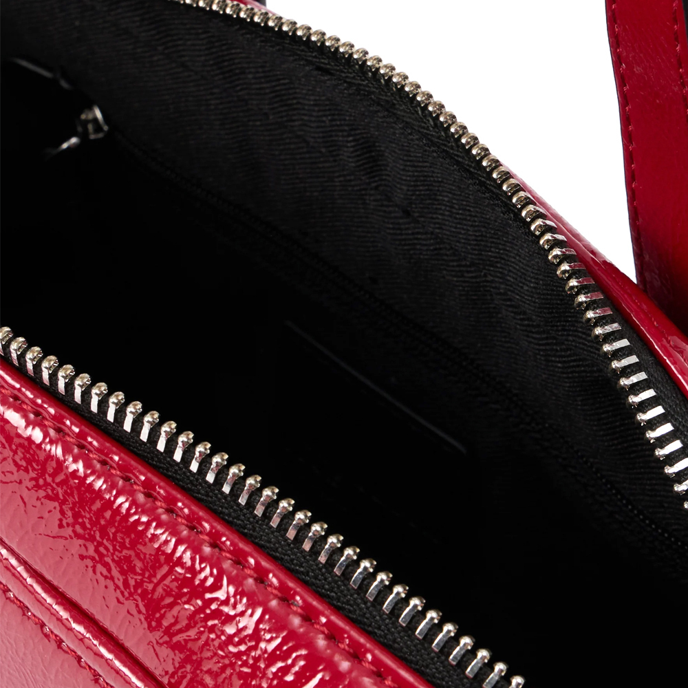 Γυναικεία Bowling Glossy Τσάντα Κόκκινη Karl Lagerfeld Jeans B1W30144-1HC POMPEIAN RED