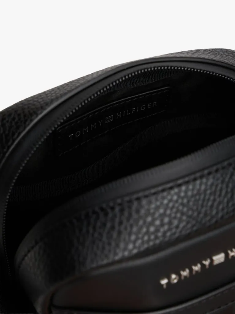 Ανδρική Τσάντα Reporter Μαύρη Tommy Hilfiger AM0AM14019-BDS