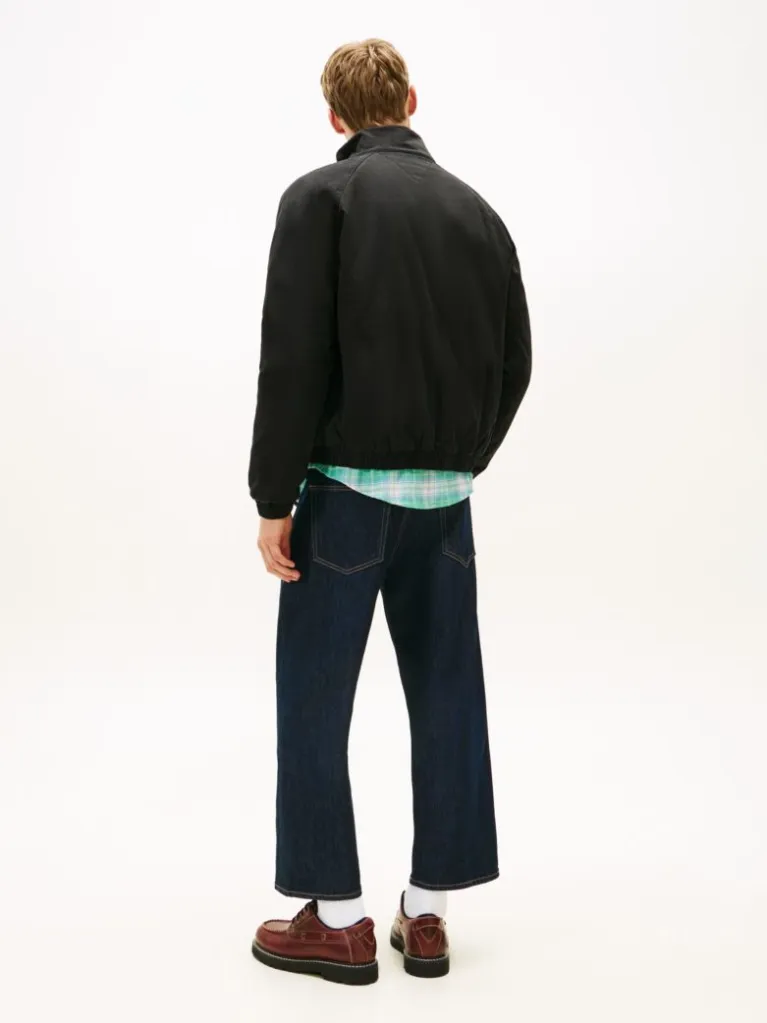 Ανδρικό Μπουφάν Μαύρο Tommy Jeans DM0DM22712-BDS