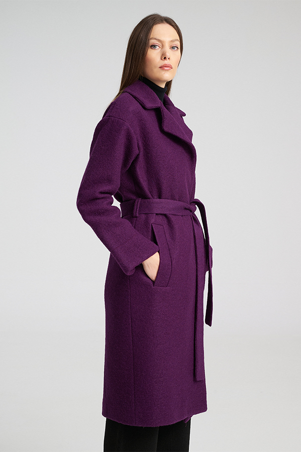 Γυναικείο Mellio Παλτό Purple Mind Matter MML25-02-06-027