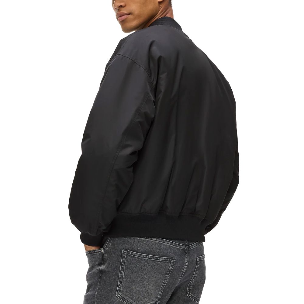 Ανδρικό Bomber Μπουφάν Μαύρο Karl Lagerfeld Jeans B1M15015-999 BLACK