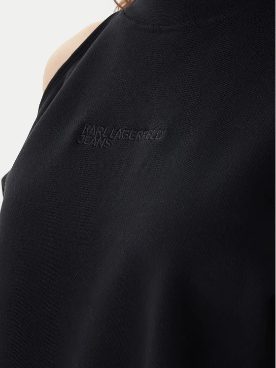 Γυναικείο Φούτερ Μαύρο Karl Lagerfeld Jeans B1W20043-999 BLACK