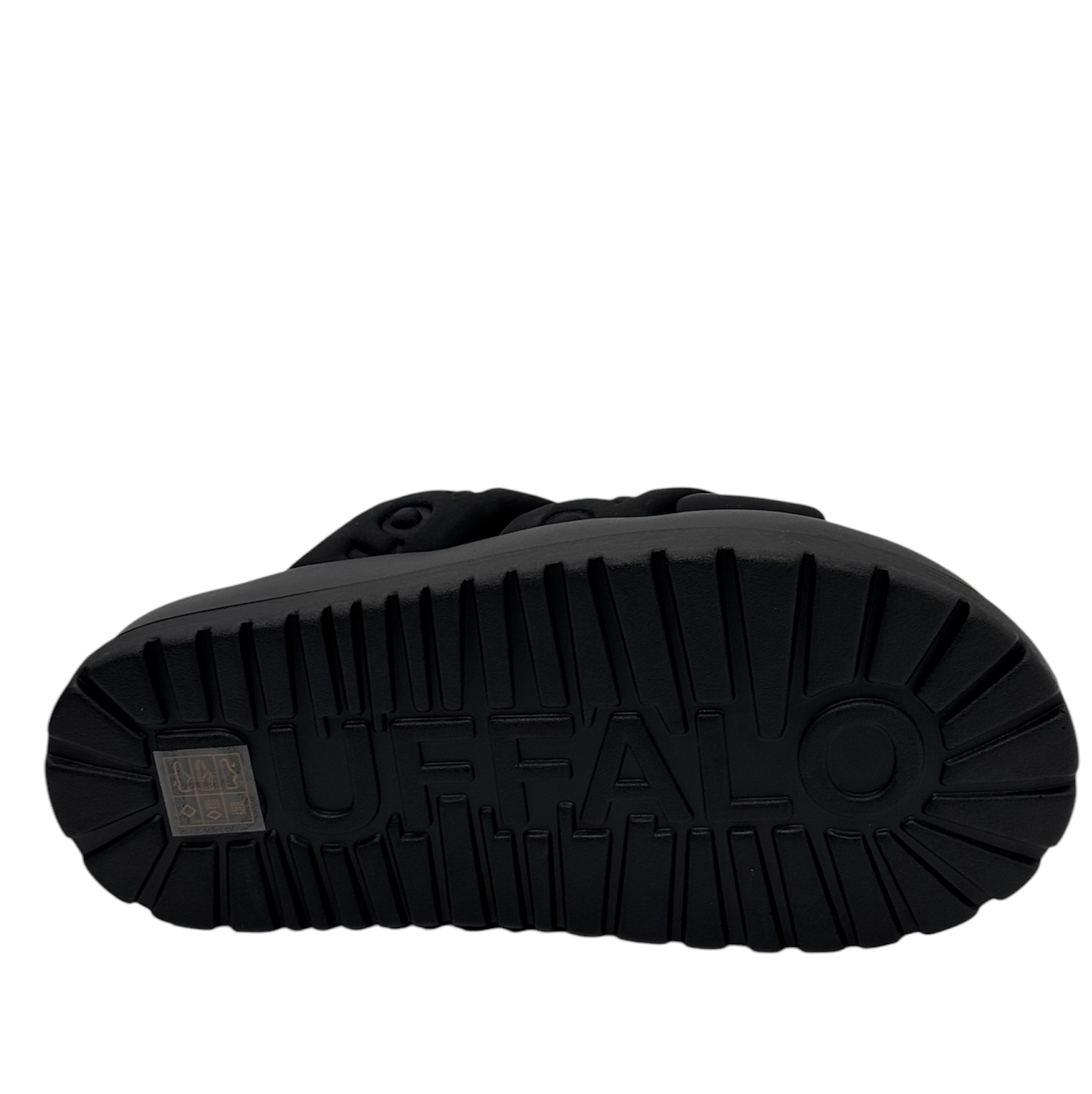 Γυναικείες Palma Cross Παντόφλες Μαύρες Buffalo BUF1602277-BLACK