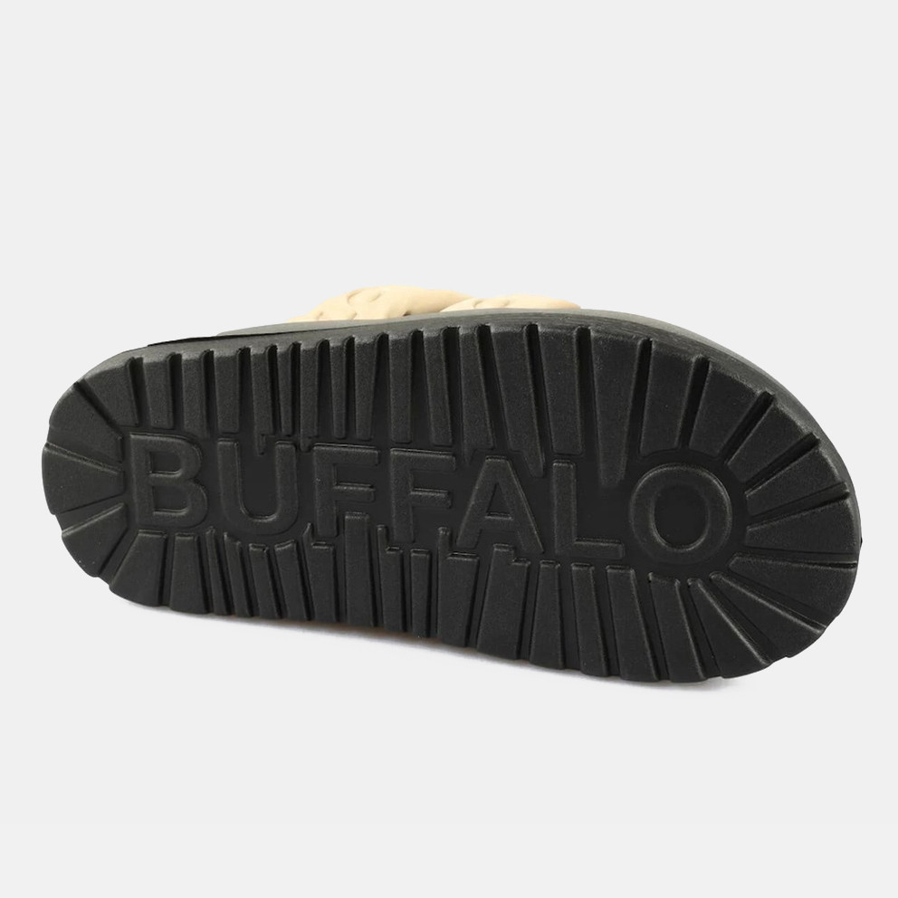 Γυναικείες Palma Cross Παντόφλες Μπεζ Buffalo BUF1602278-CREAM/BLACK
