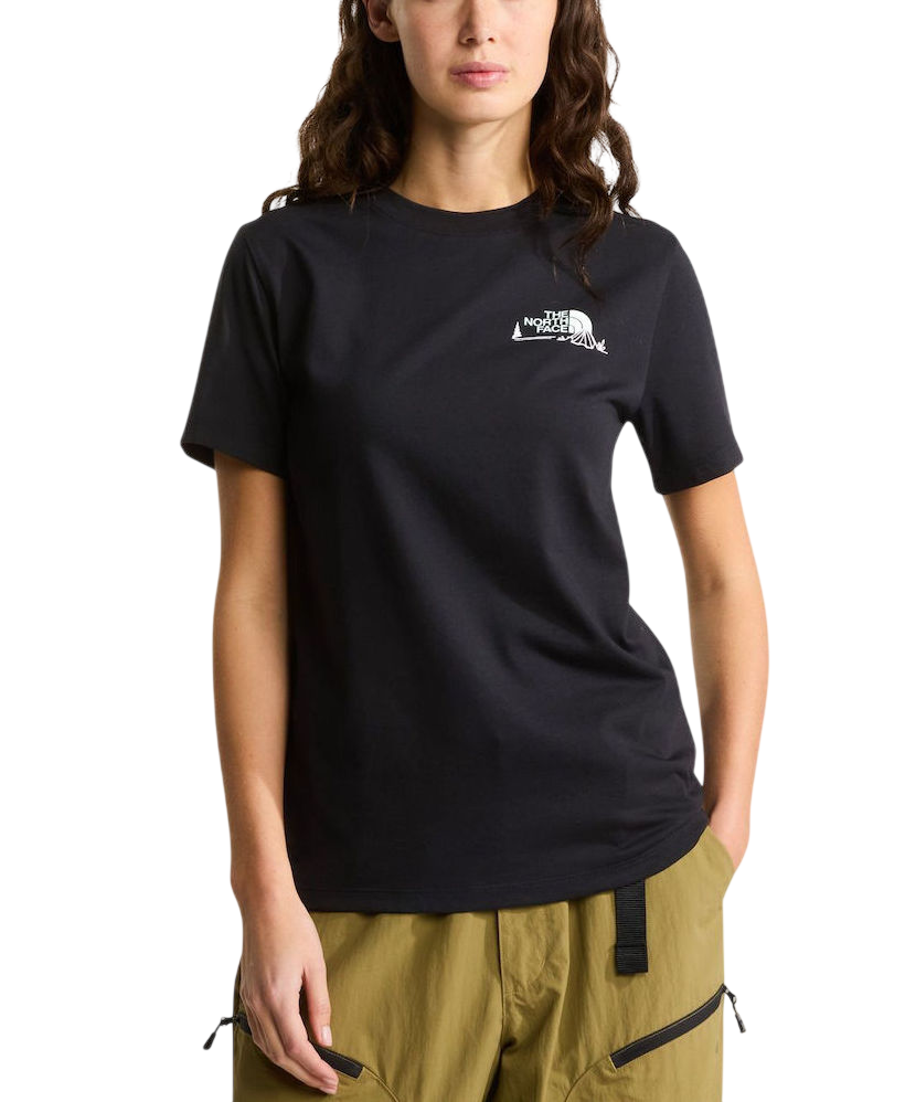 Γυναικείο Monte T-shirt Μαύρο The North Face NF0A8GA9-JK31