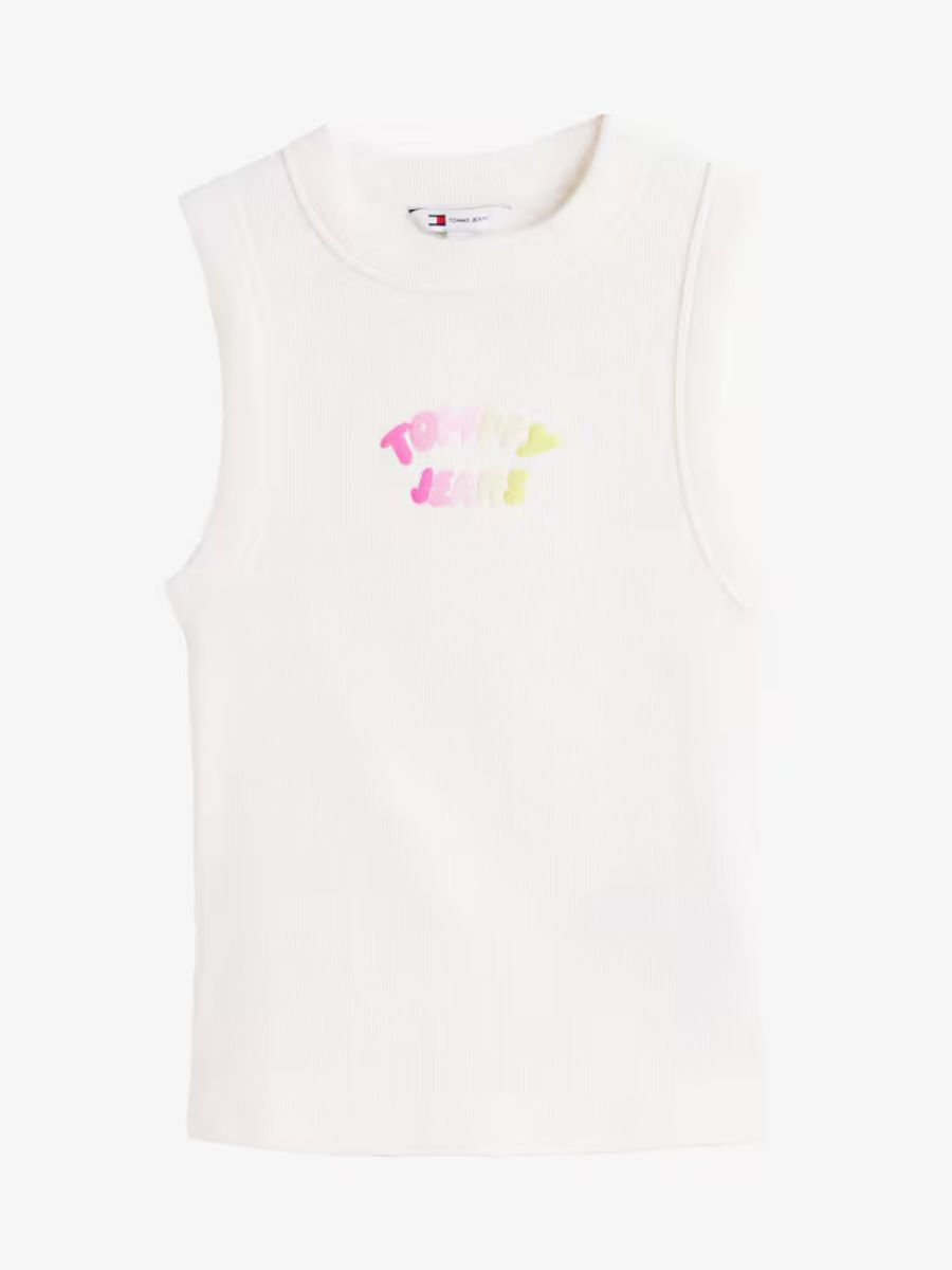Γυναικείο Slim Tank Top Λευκό Tommy Jeans DW0DW22280-YBL