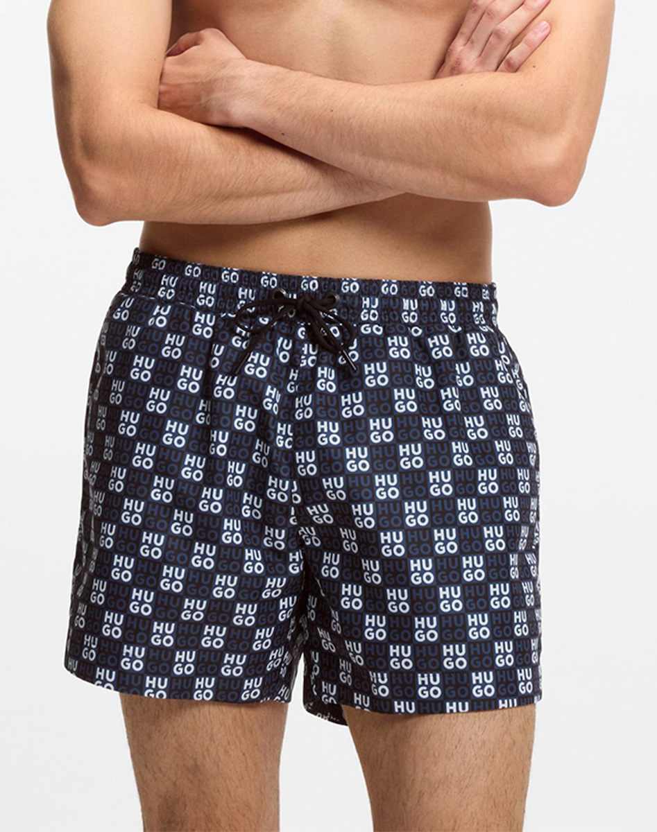Ανδρικό Aaron Μαγιό Navy Μπλε HUGO 50556792-411