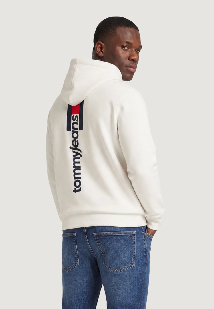 Ανδρικό Φούτερ Εκρού Tommy Jeans DM0DM23393-YBH