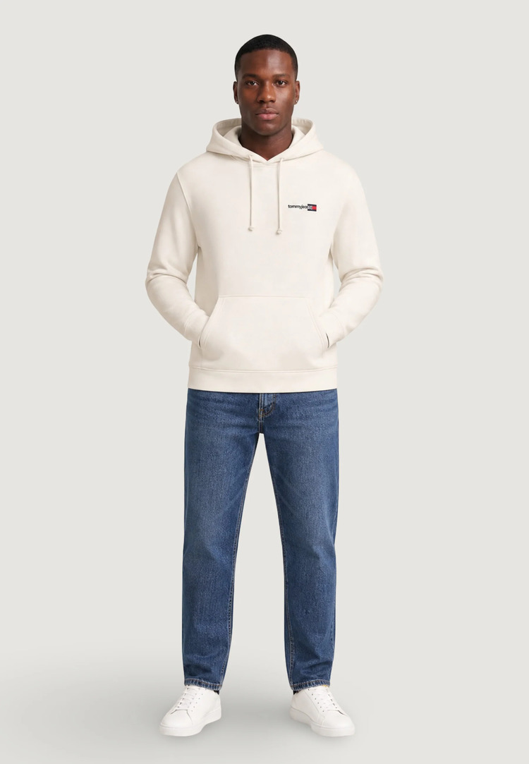 Ανδρικό Φούτερ Εκρού Tommy Jeans DM0DM23393-YBH