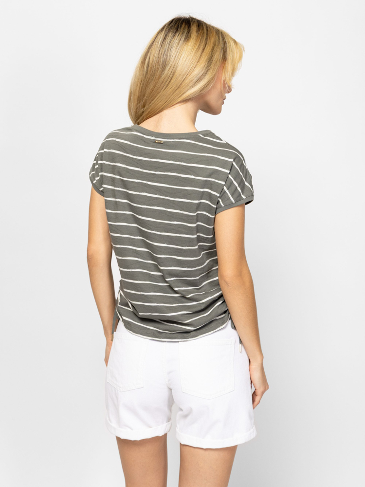 Γυναικείο Mia T-shirt Χακί Heavy Tools T17073-KHAKI
