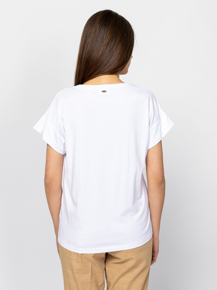 Γυναικείο Maplins26 T-shirt Λευκό Heavy Tools T17078-WHITE