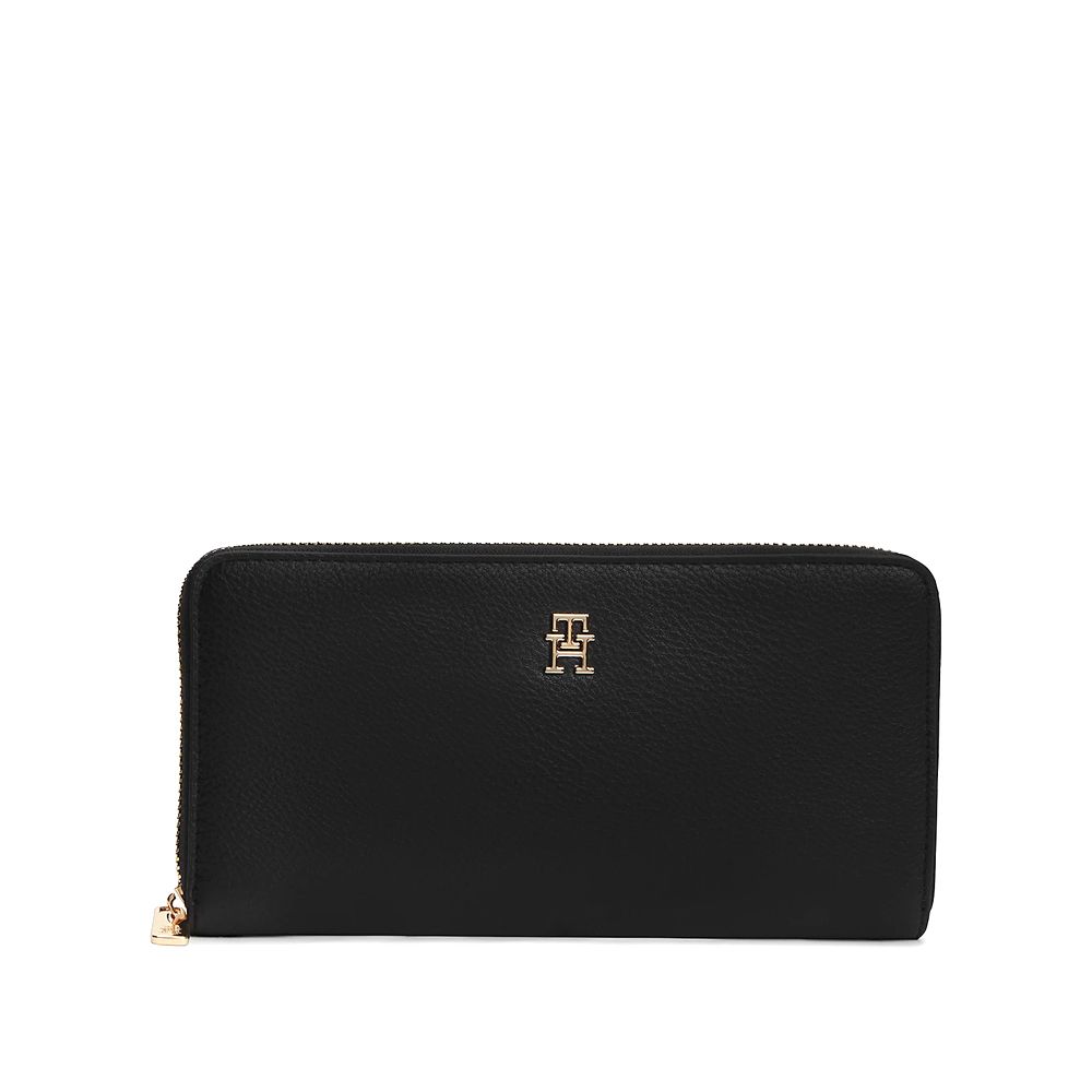 Γυναικείο Πορτοφόλι Μαύρο Tommy Hilfiger AW0AW18483-BDS