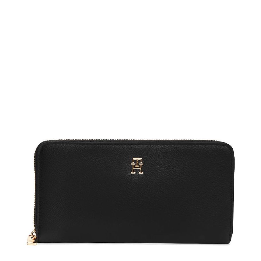 Γυναικείο Πορτοφόλι Μαύρο Tommy Hilfiger AW0AW18483-BDS
