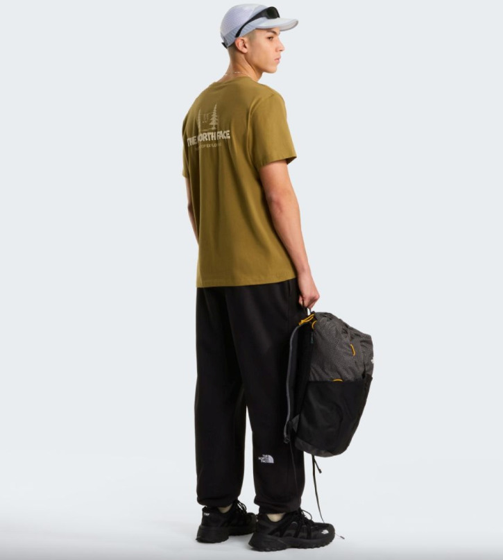 Ανδρικό Camping Relaxed Graphic T-Shirt Λαδί The North Face NF0A8GQM-2EL1