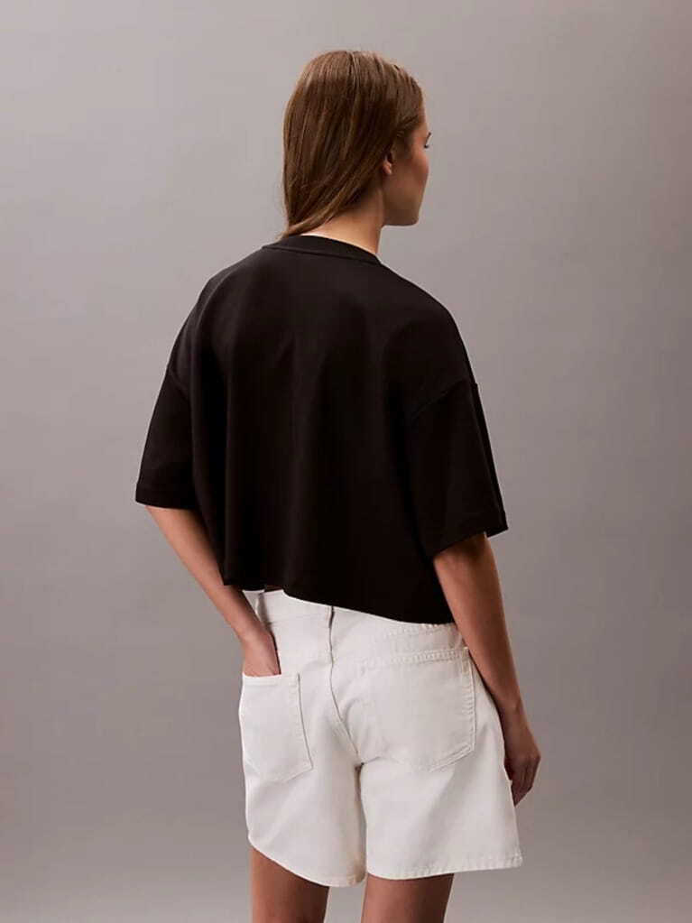 Γυναικείο T-shirt Μαύρο Calvin Klein LV047G839G-UB1