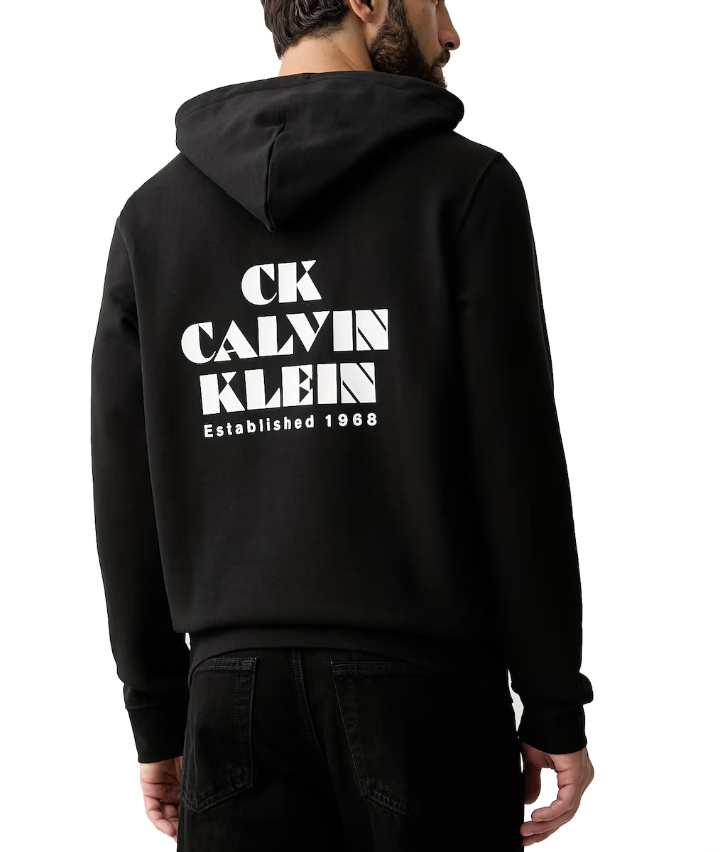 Ανδρικό Φούτερ Μαύρο Calvin Klein LV04RG273G-UB1