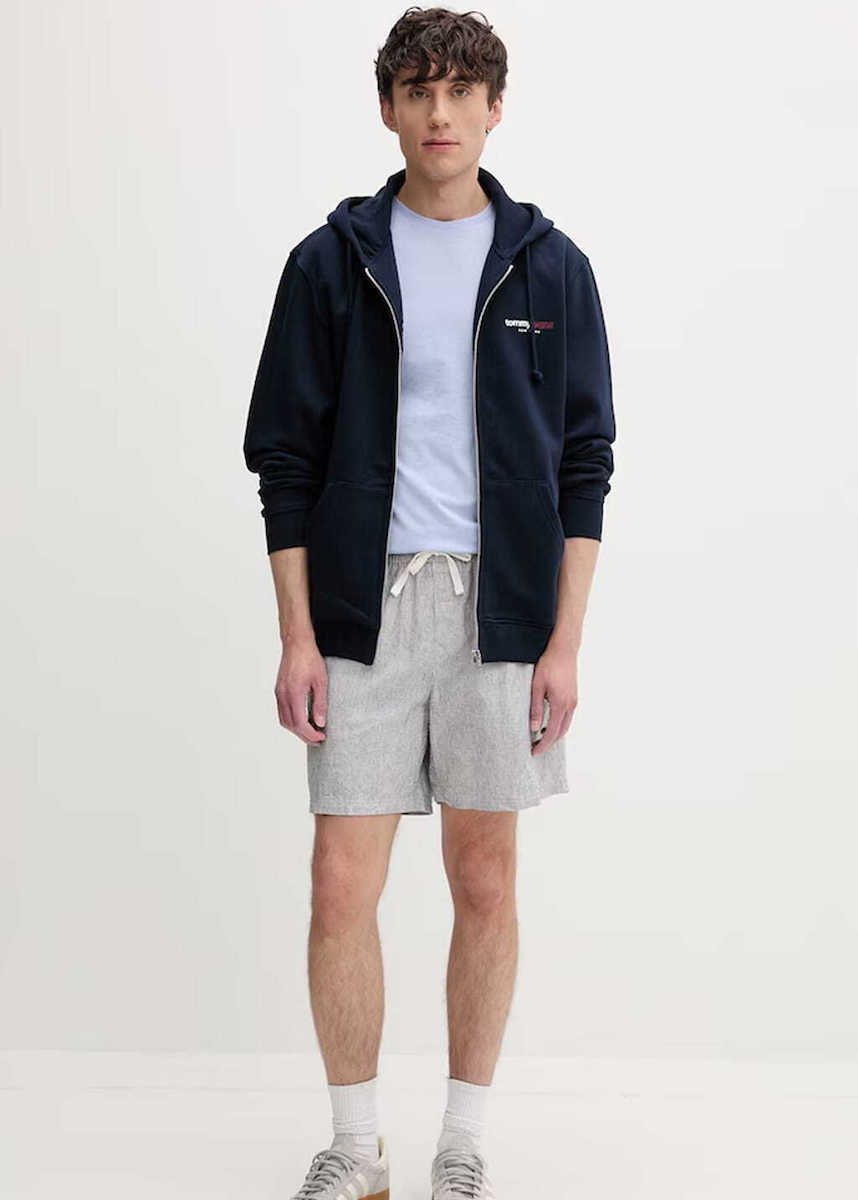 Ανδρική Ζακέτα Navy Μπλε Tommy Jeans DM0DM23404-C1G