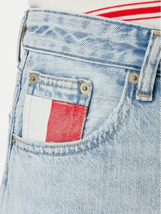 Γυναικείο Mom Τζιν Γαλάζιο Tommy Jeans DW0DW23467-1AB