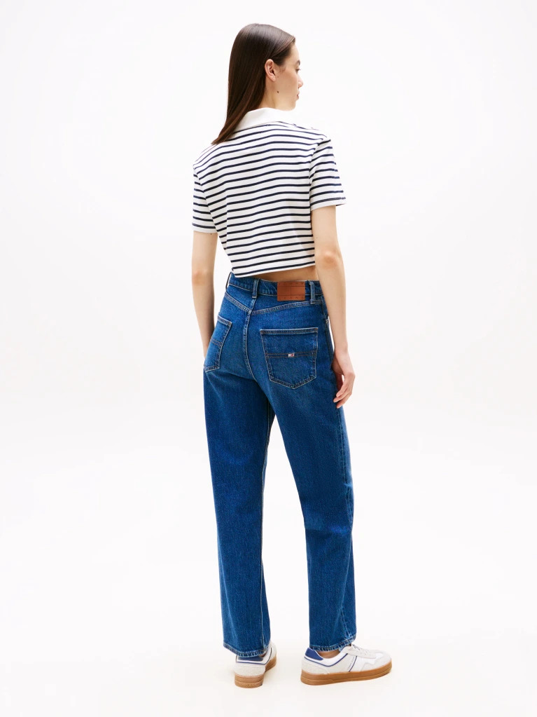 Γυναικείο Slim Straight Τζιν Μπλε Tommy Jeans DW0DW20054-1BK