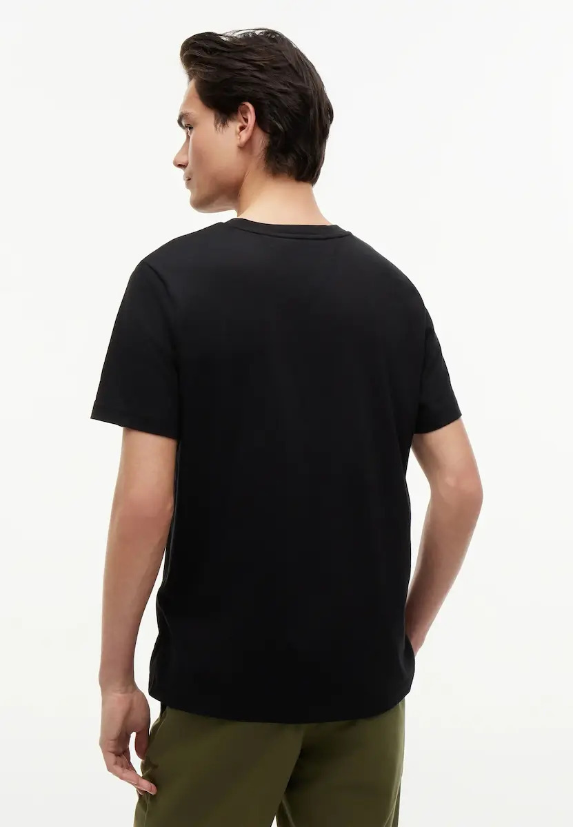 Ανδρικό T-shirt Μαύρο Tommy Hilfiger MW0MW43226-BDS