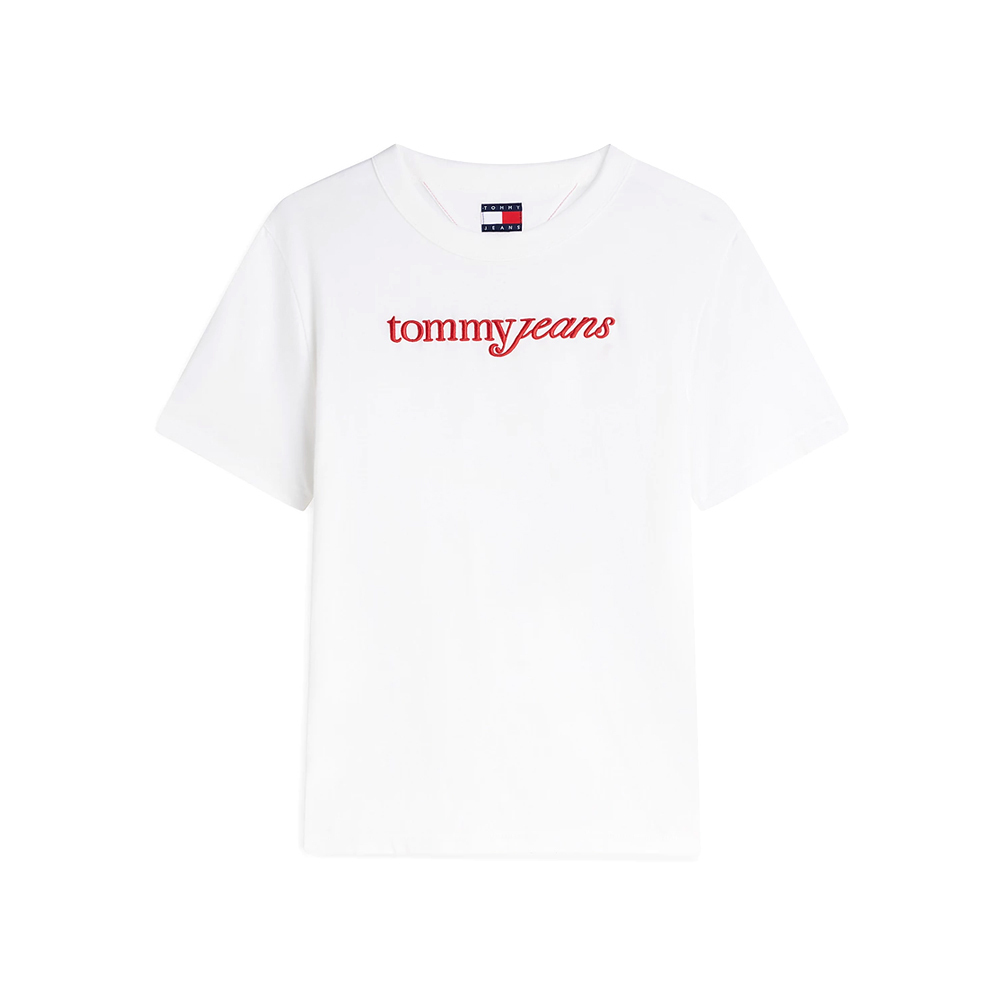 Γυναικείο T-shirt Λευκό Tommy Jeans DW0DW22812-YBL