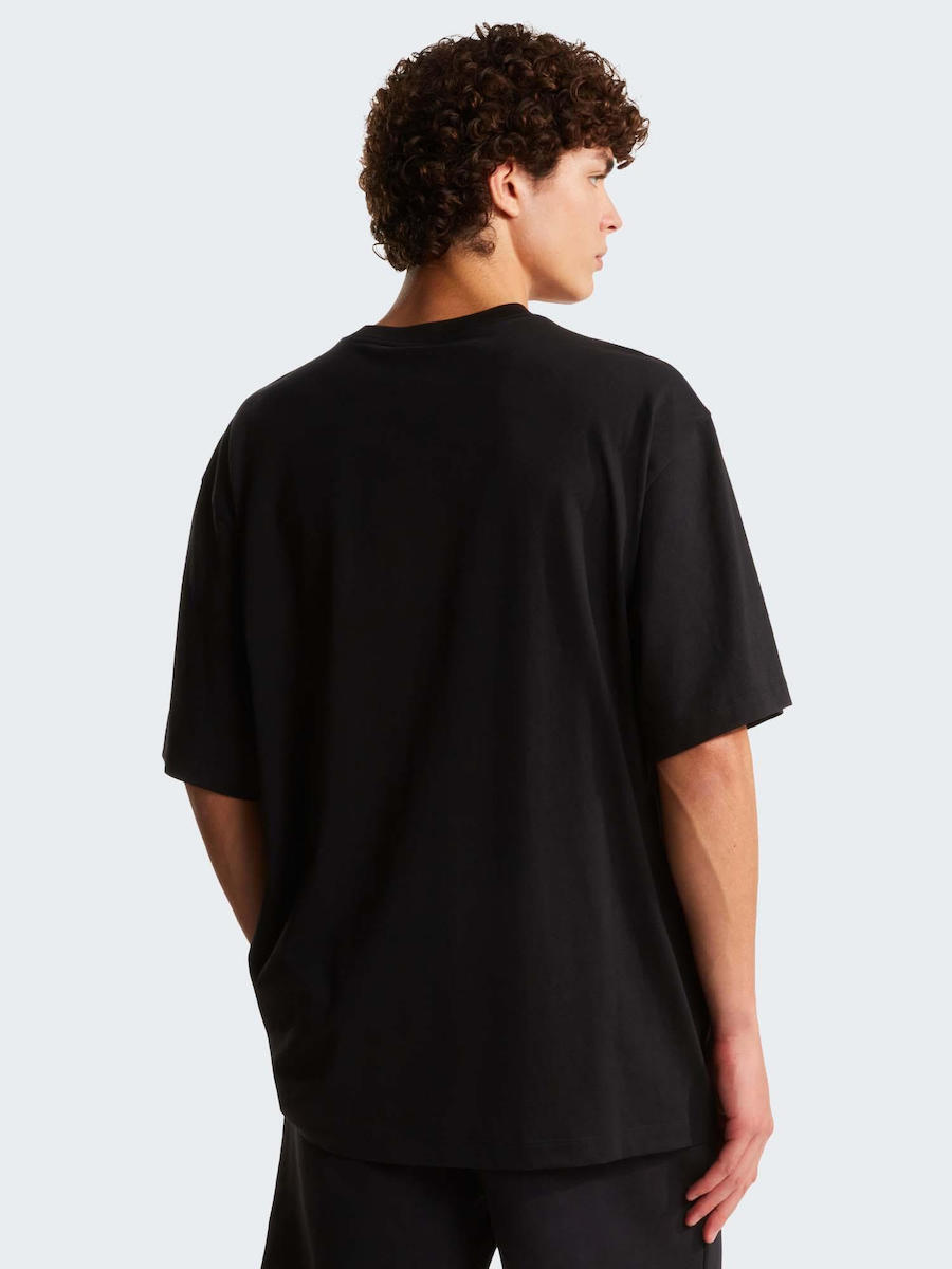 Ανδρικό Liquid Logo Oversize T-shirt Μαύρο The North Face NF0A8G9U-JK31