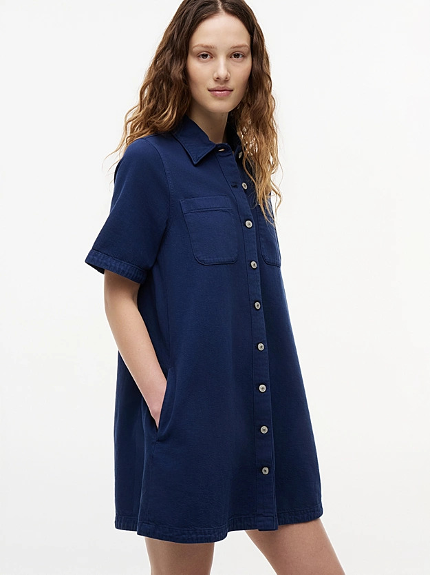 Γυναικείο Φόρεμα-Πουκαμίσα Navy Μπλε Tommy Jeans DW0DW22847-1A5