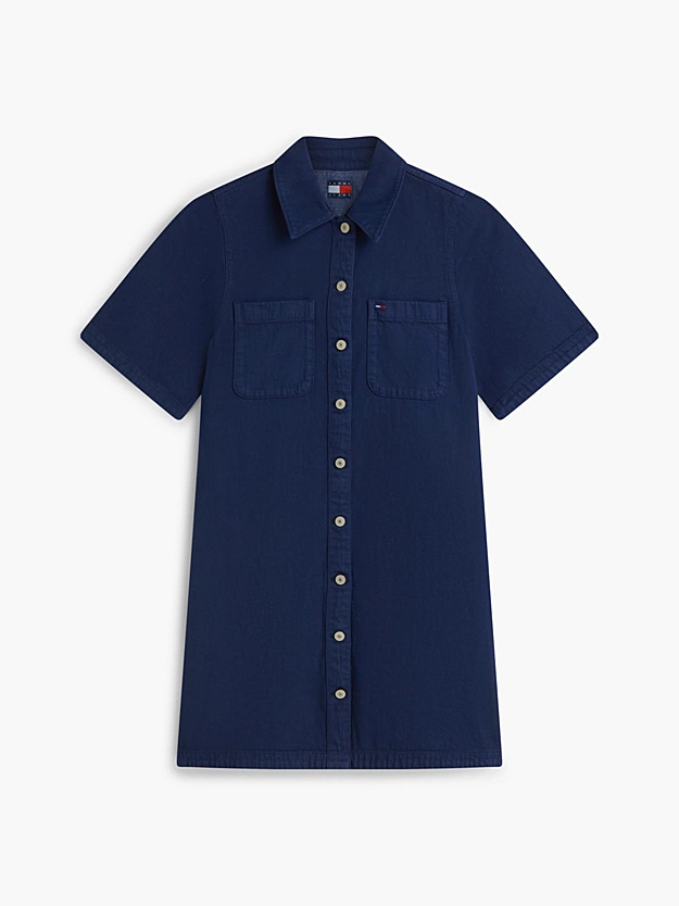 Γυναικείο Φόρεμα-Πουκαμίσα Navy Μπλε Tommy Jeans DW0DW22847-1A5