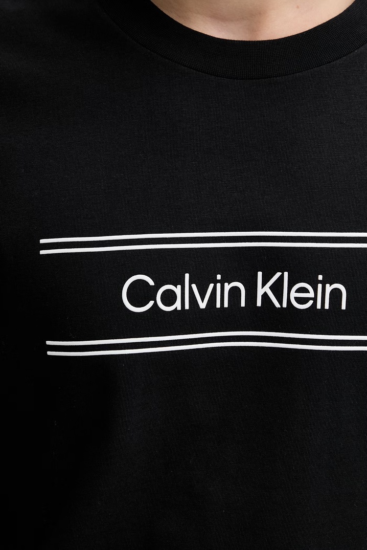Ανδρικό T-shirt Μαύρο Calvin Klein LV04LG813G-UB1