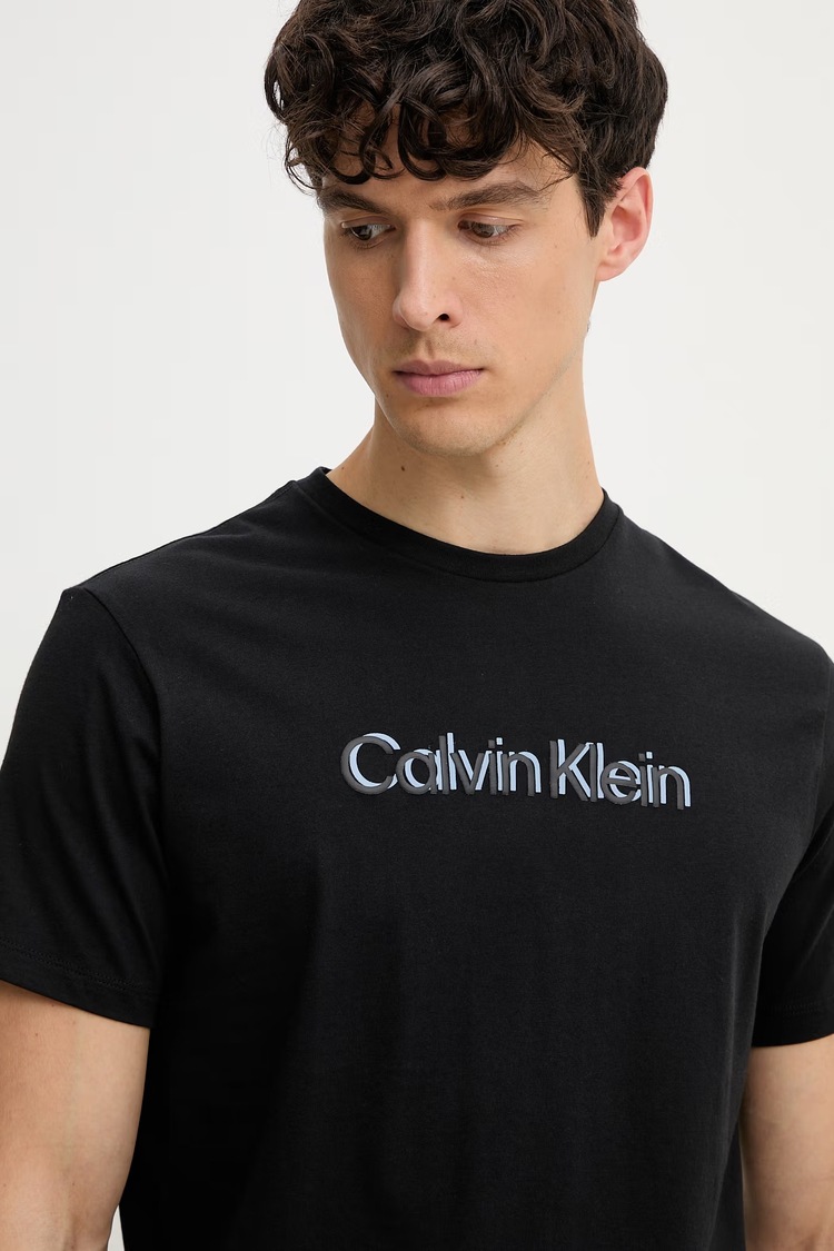 Ανδρικό T-shirt Μαύρο Calvin Klein LV04LG809G-UB1