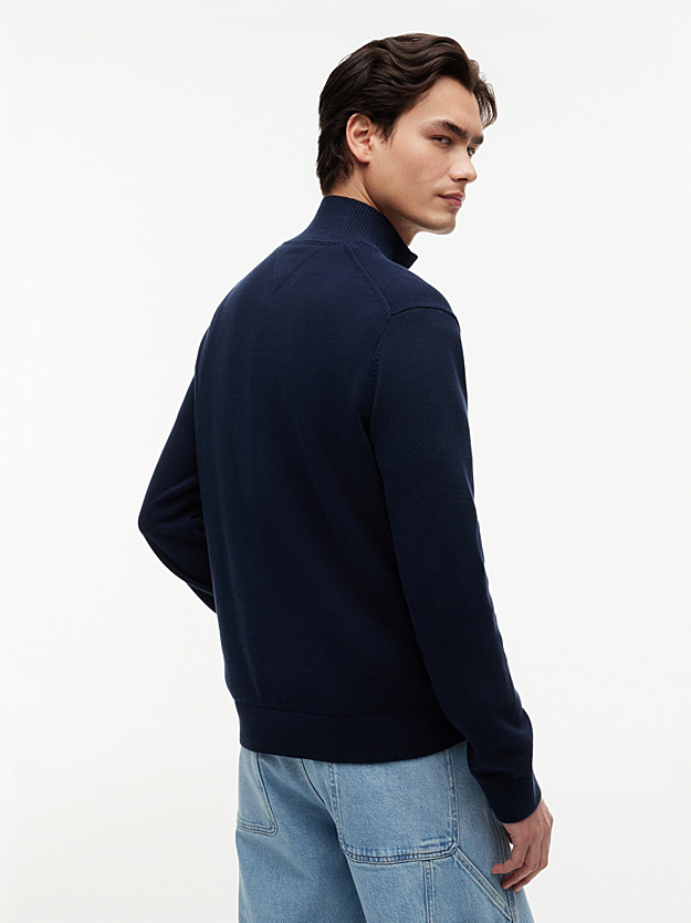 Ανδρικό Πουλόβερ Navy Μπλε Tommy Jeans DM0DM21654-C1G