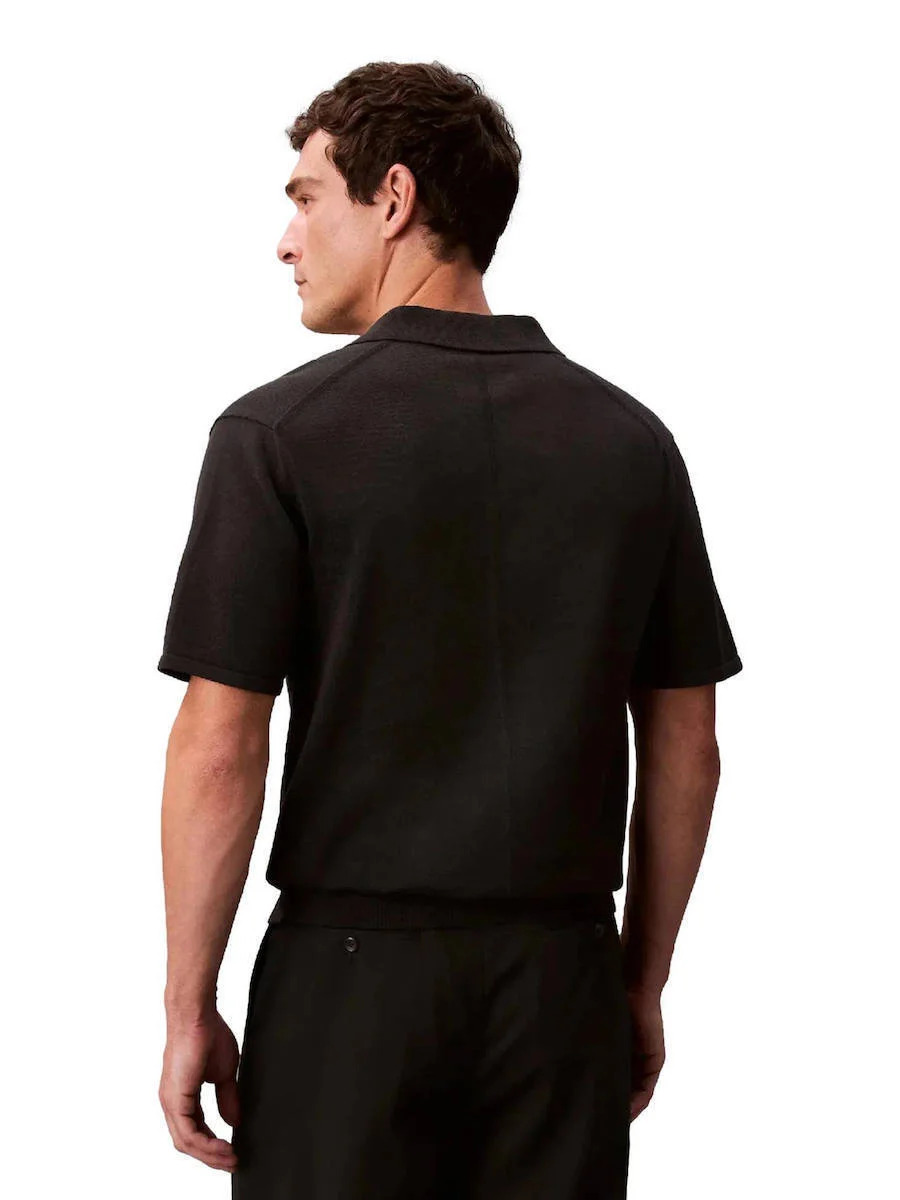 Ανδρικό Polo Μαύρο Calvin Klein LV04LC326G-UB1