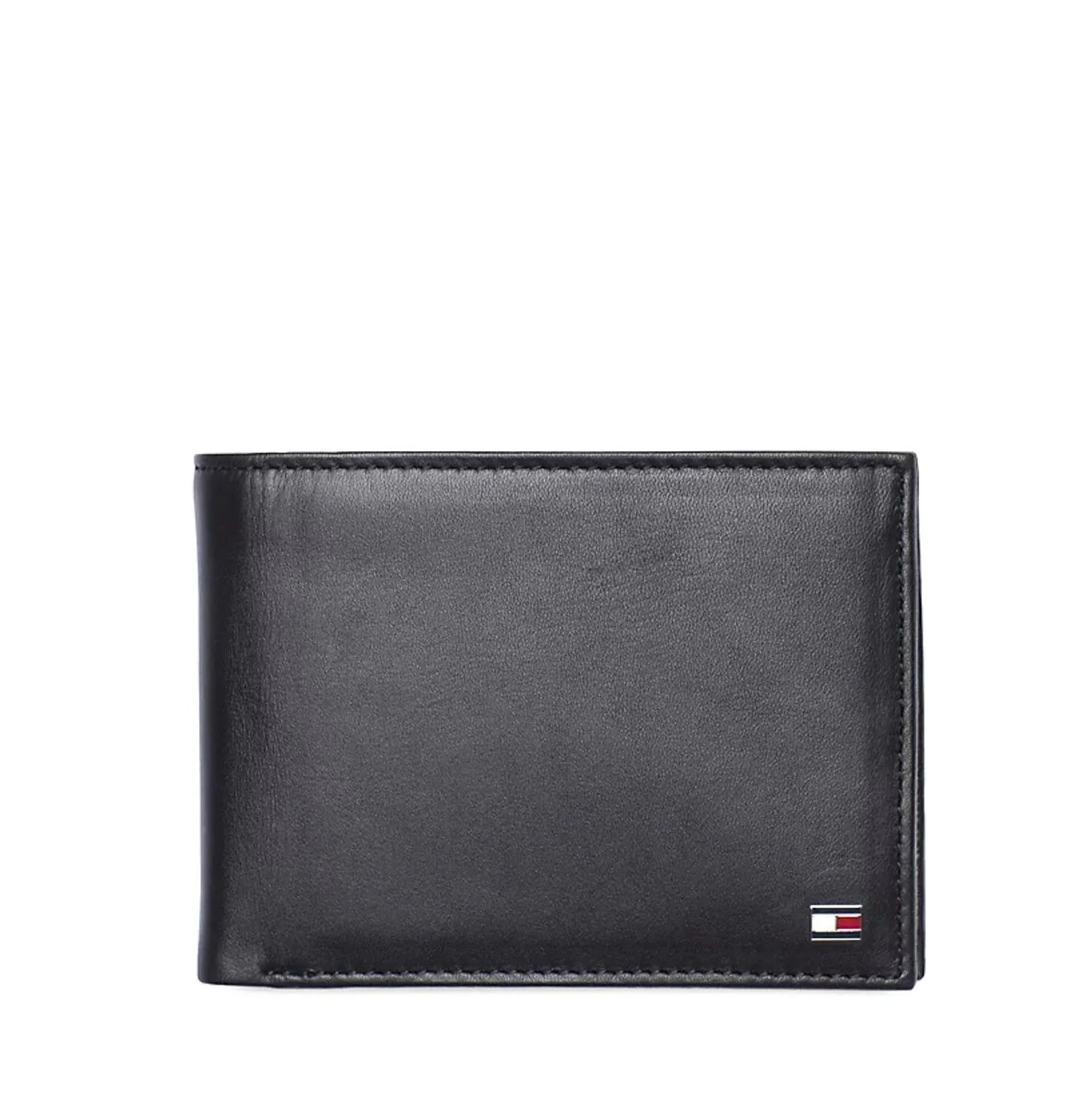 Ανδρικό Δερμάτινο Eton Πορτοφόλι Μαύρο Tommy Hilfiger AM0AM00651-002