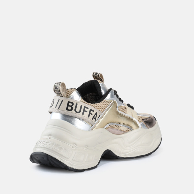 Γυναικεία Yuno Sneakers Buffalo BUFPD00016356-COPPER SILVER