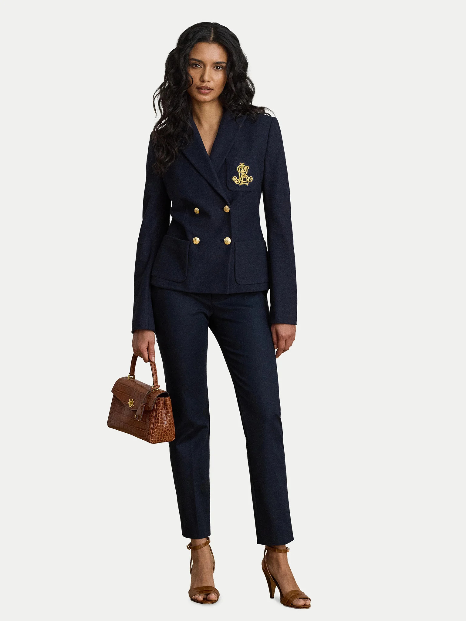 Γυναικείο Παντελόνι Navy Μπλε Ralph Lauren 200P14610004-Navy