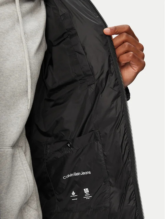 Ανδρικό Μπουφάν Μαύρο Calvin Klein LV04RG513G-UB1