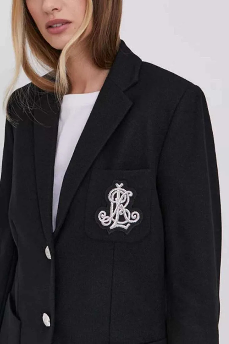 Γυναικείο Anfisa Σακάκι Μαύρο Ralph Lauren 200797305004-BLACK