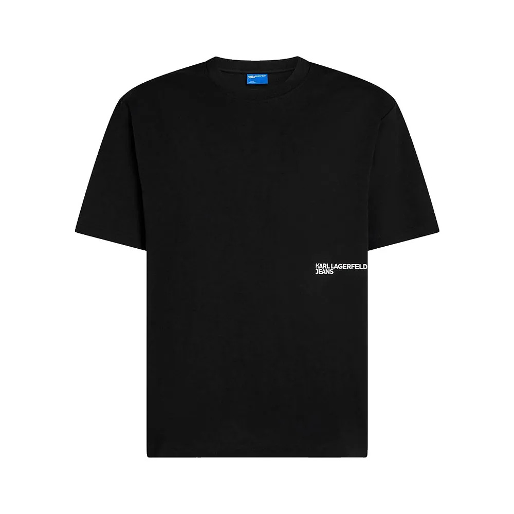 Ανδρικό T-shirt Μαύρο Karl Lagerfeld Jeans B3M17009-999 Black