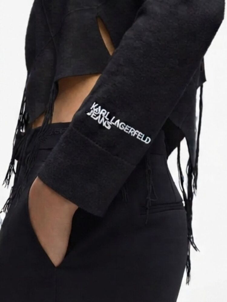 Γυναικείο Πουλόβερ Μαύρο Karl Lagerfeld Jeans B3W18013-999 Black