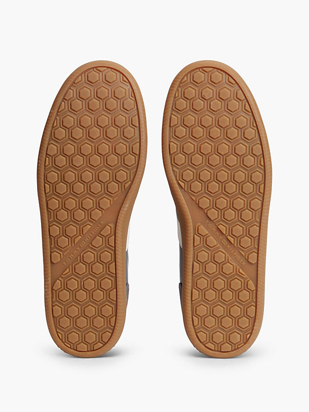 Ανδρικά Δερμάτινα TH Tribeca Sneakers Μπλε Tommy Hilfiger FM0FM06068-DW5