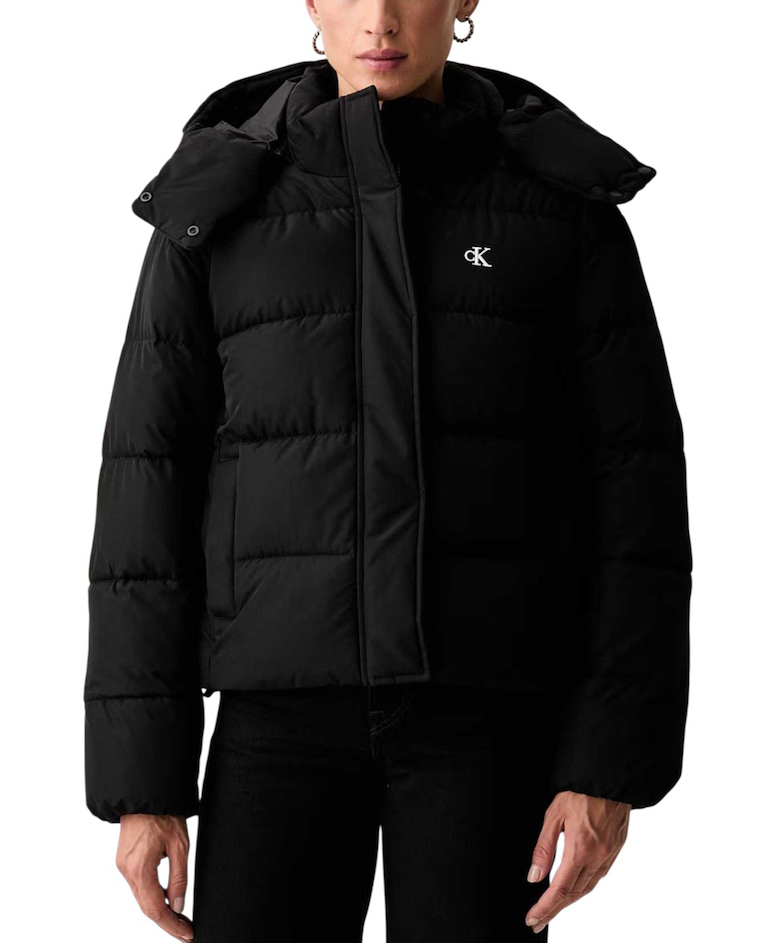 Γυναικείο Μπουφάν Μαύρο Calvin Klein LV047H504G-UB1